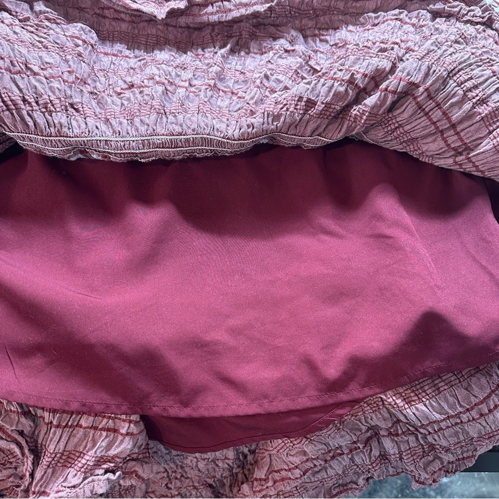 JessaKae Annabelle Plaid Maxi Dress 4x Smocked Tiered Cottagecore Prairiecore - Picture 9 of 14